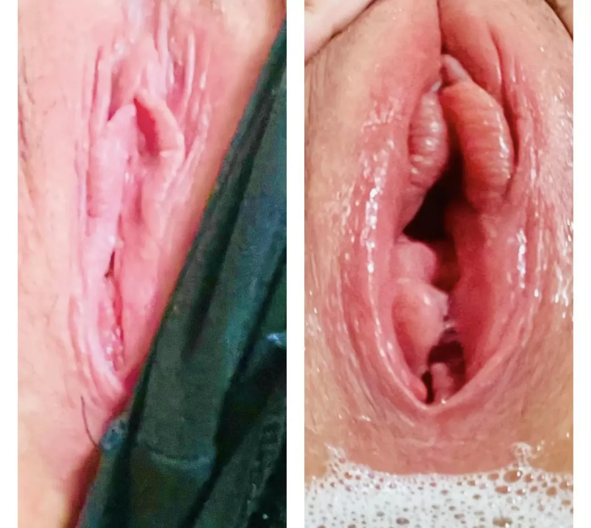 Before… and after 🤤🥺😍