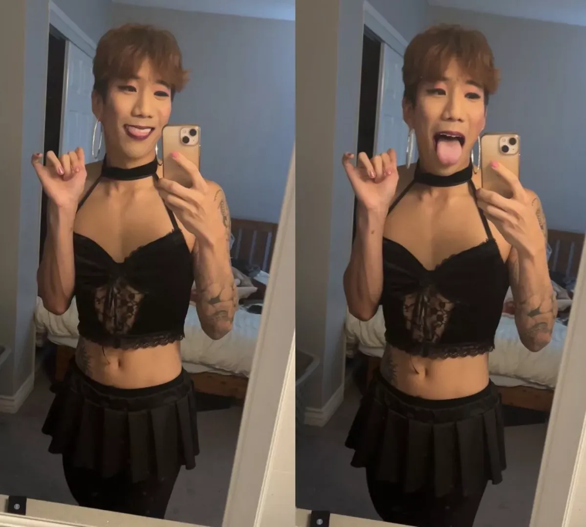 Before and after seeing BWC 🥰💕