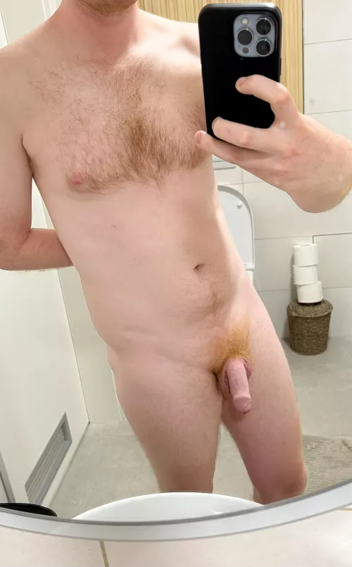 Before my morning shower