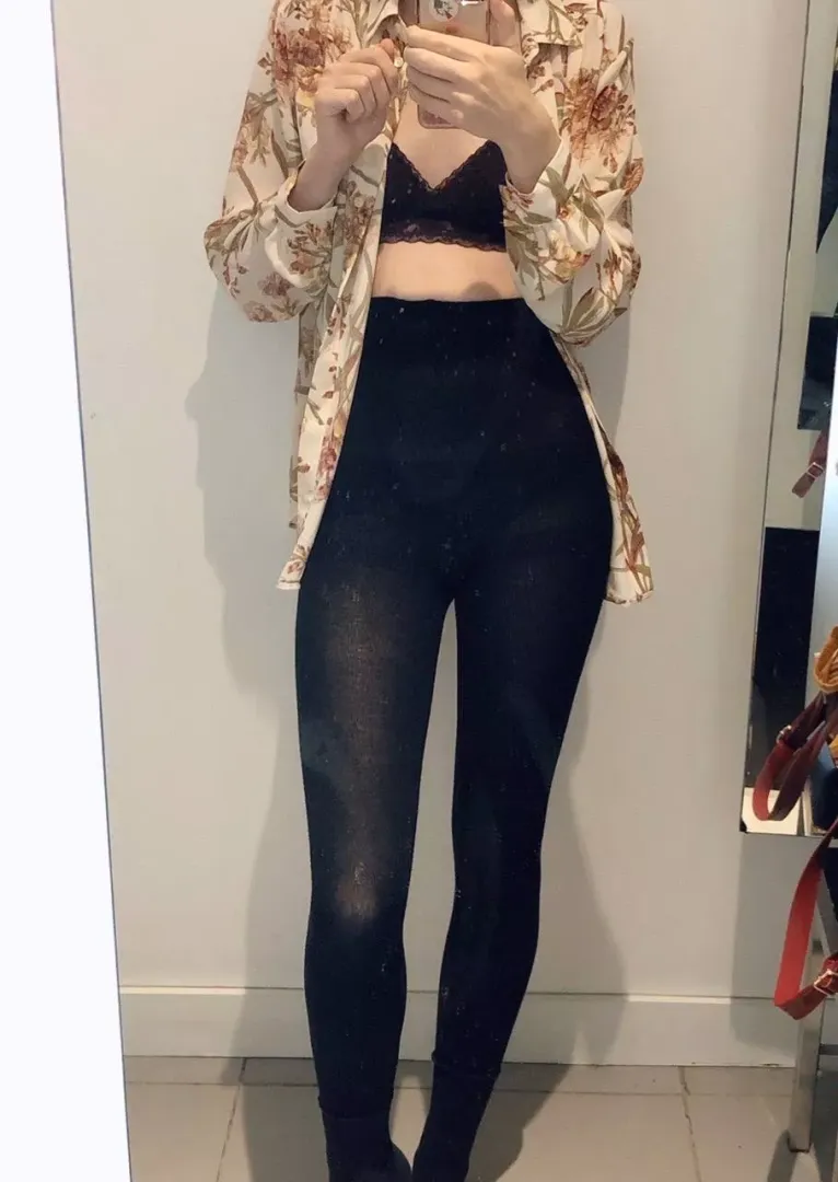Before trying on other clothes