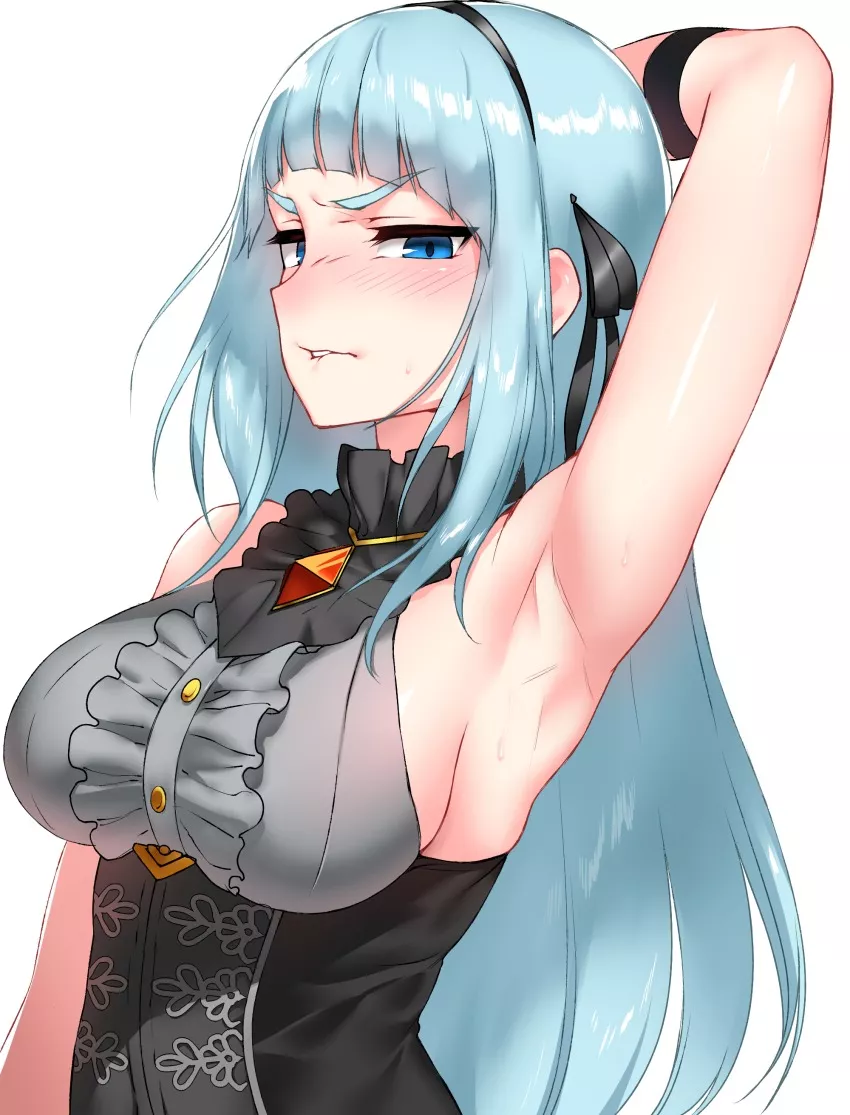 Begrudgingly showing it off