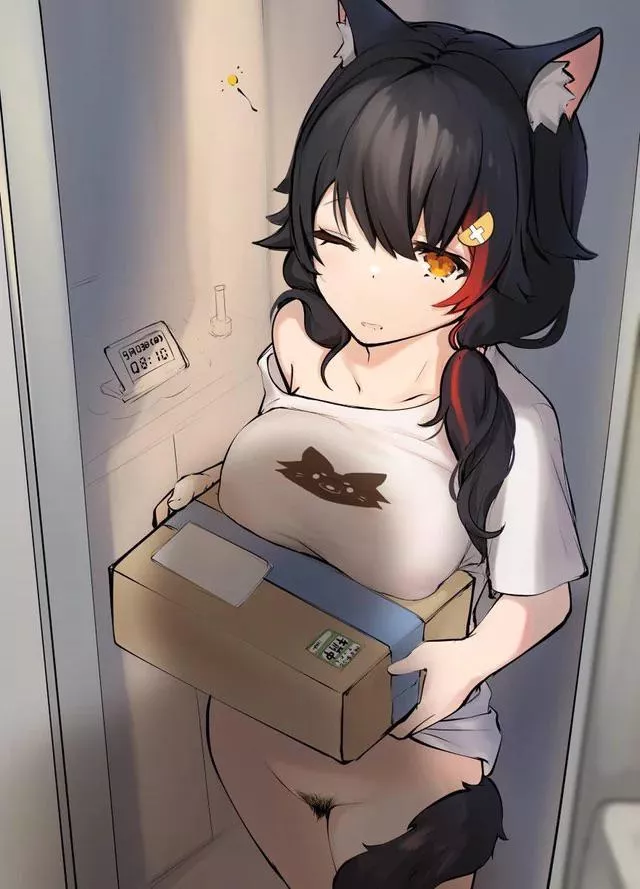 Being a delivery guy has some perks