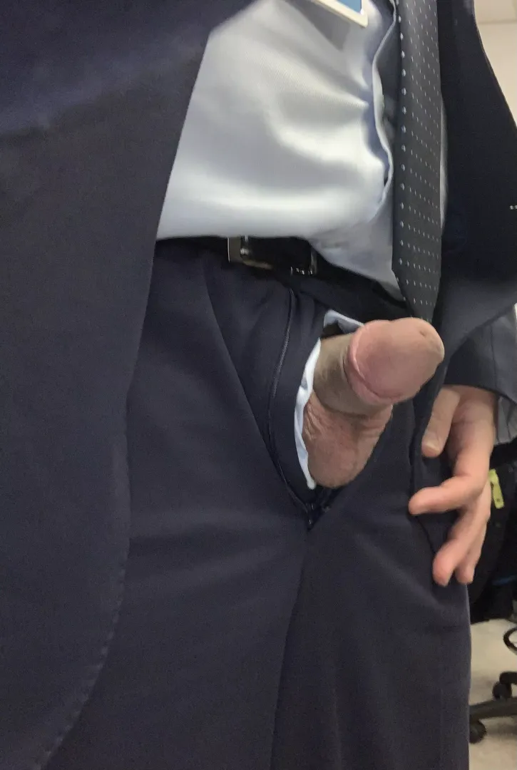 Being bored at work always gets me hard. Who wants to lend a helping hand, or mouth, or hole.