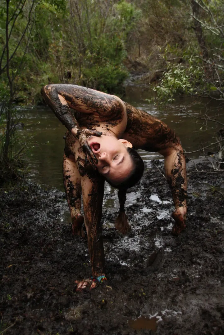 Being one with the earth.