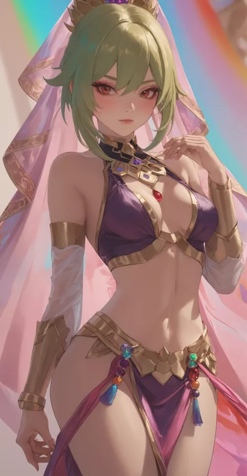 Belly dancer (Kuki) (Genshin Impact)