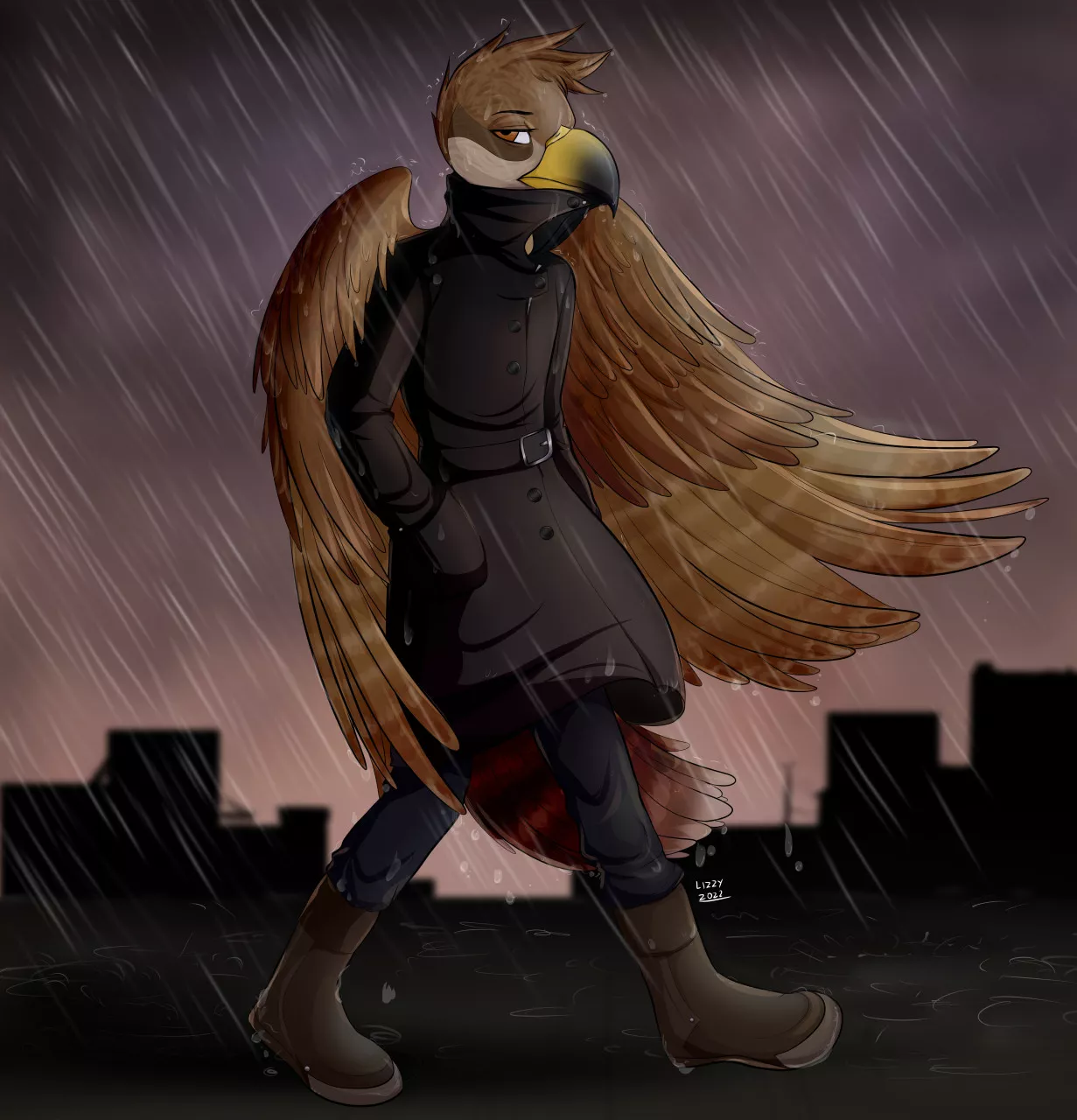 Best weather enjoyment post 🌧️