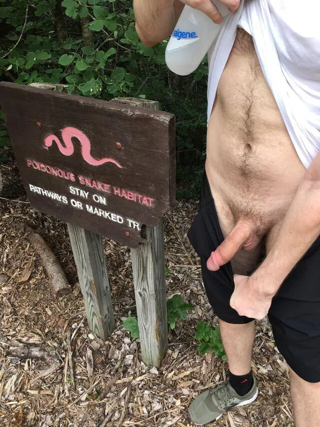 Beware snakes