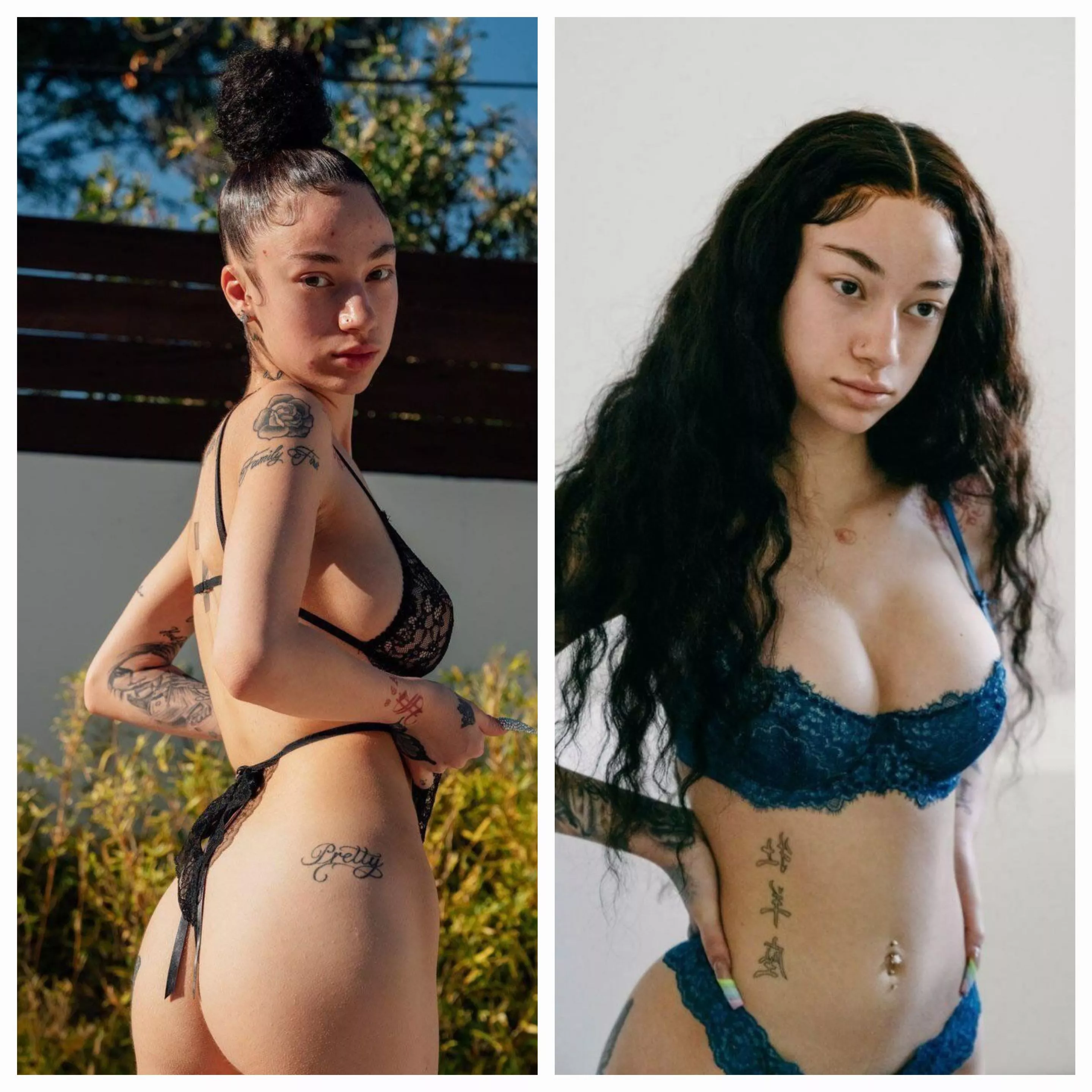 Bhad Bhabies tight body has me throbbing uncontrollably, make me self suck for her