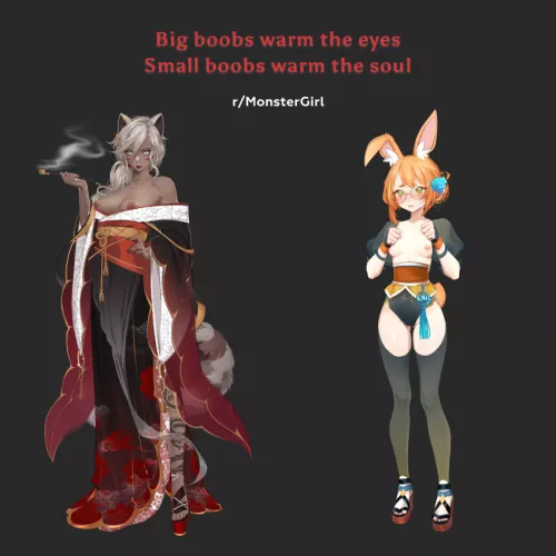 Big boobs or Small boobs?