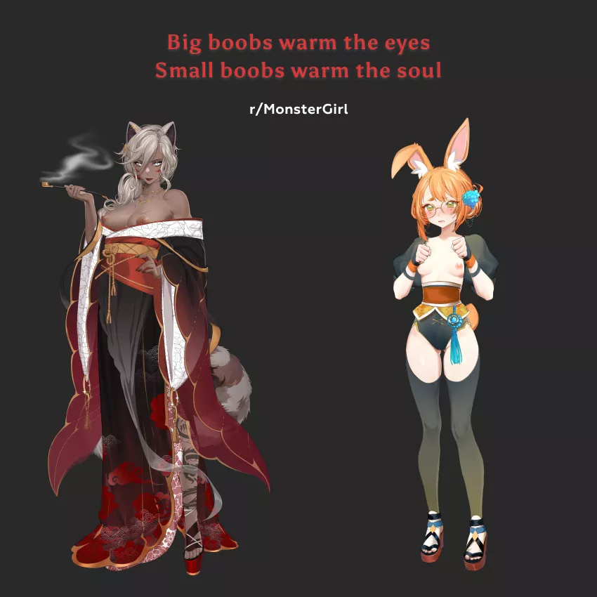 Big boobs or Small boobs?