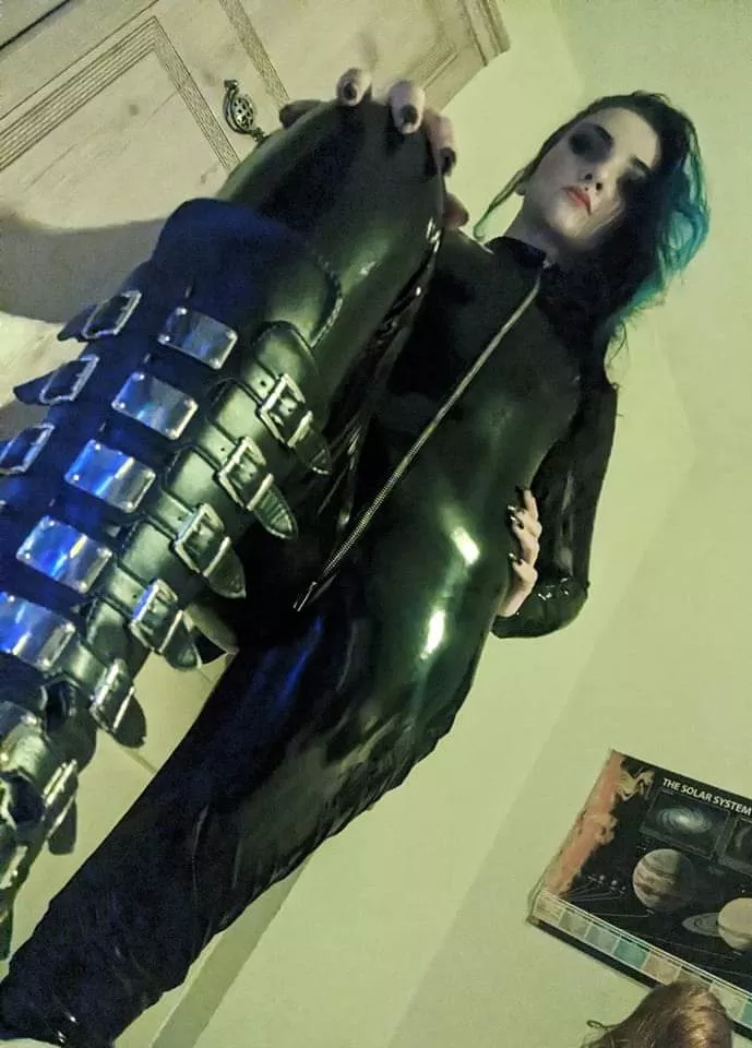 Big boots and catsuits