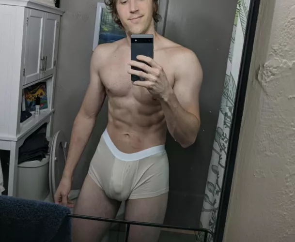 Big bulge with a big package