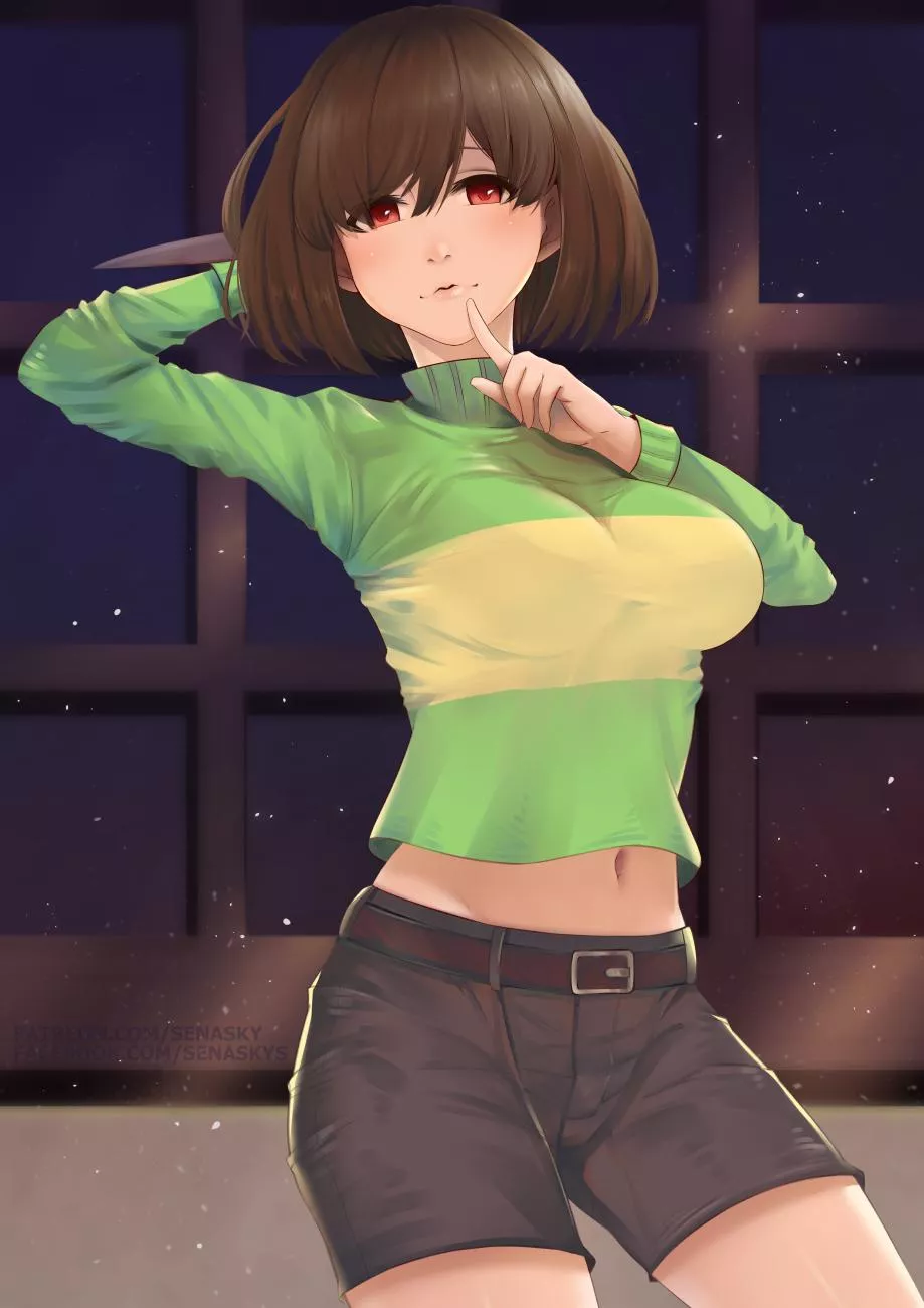 Big [Chara] being gorgeous