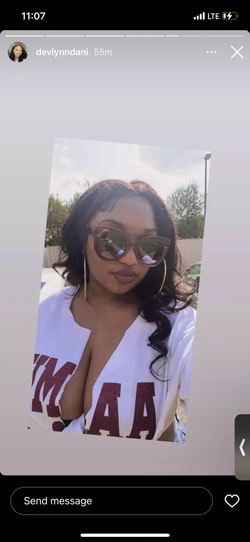 Big chocolate tits