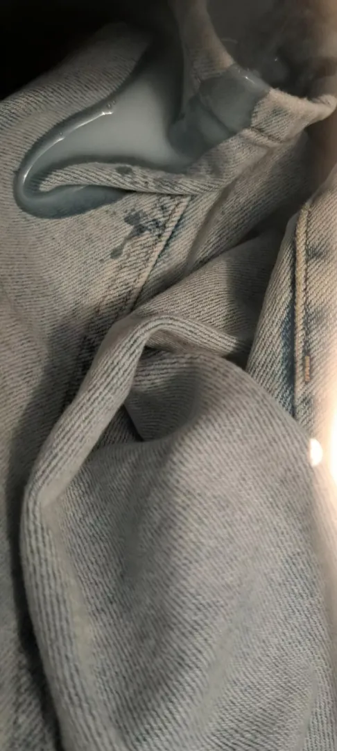 Big load left on my jeans 😅