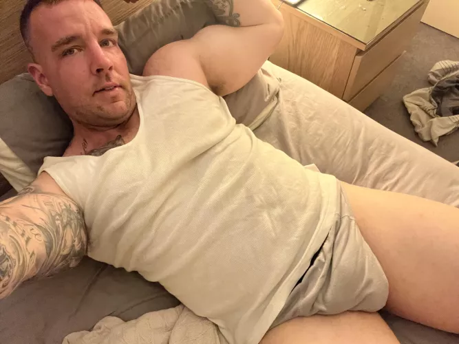 Big muscle, tattoos, big cock what else do you want