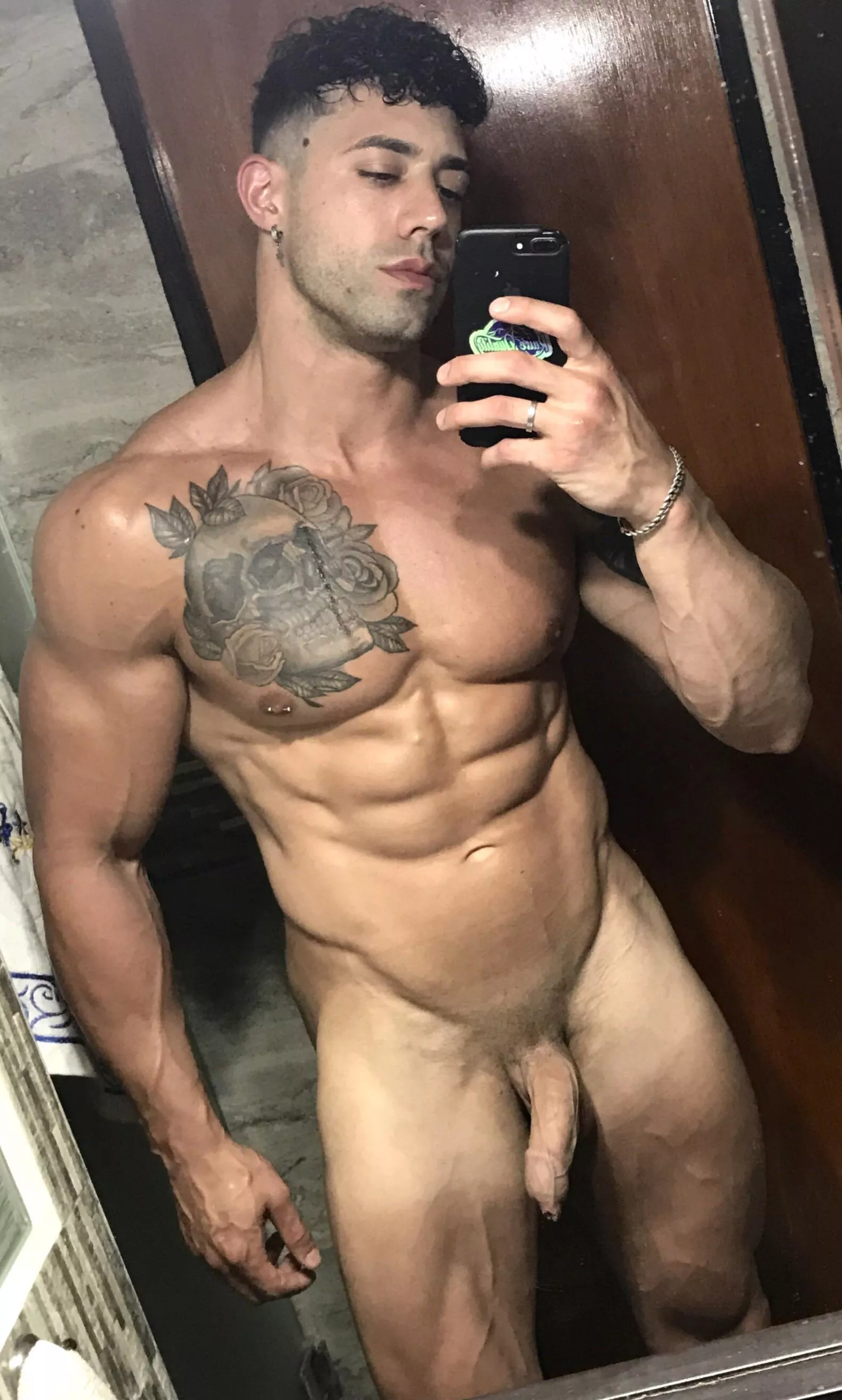 Big, muscular, ripped and veiny