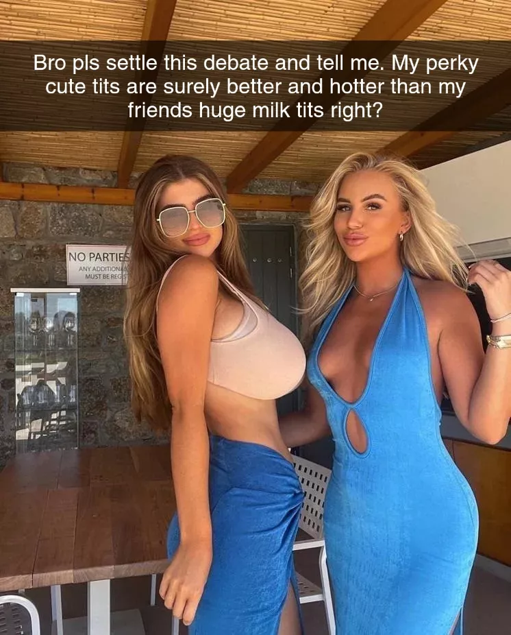 Big or perky cute?