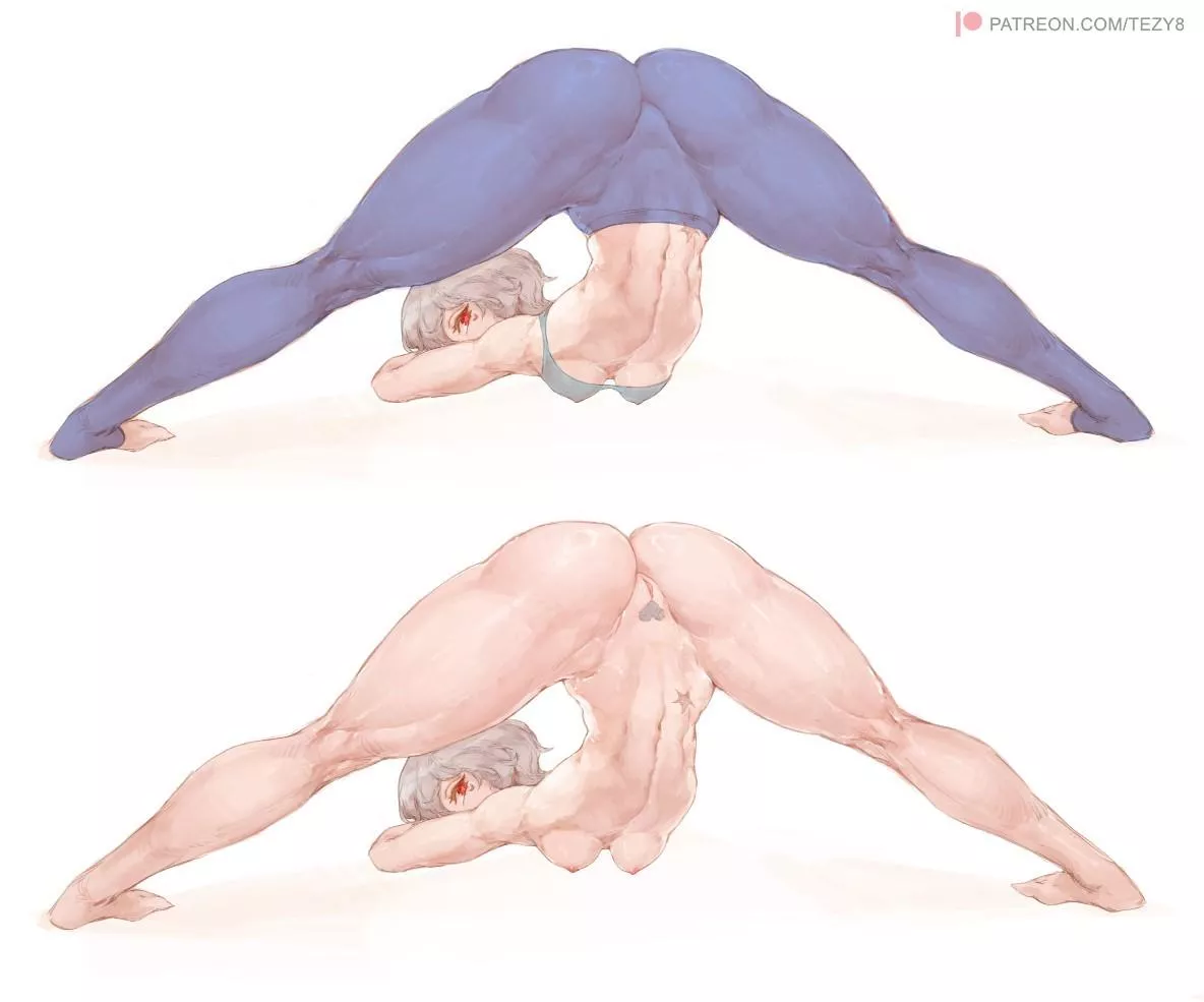 Big stretch (art by me)