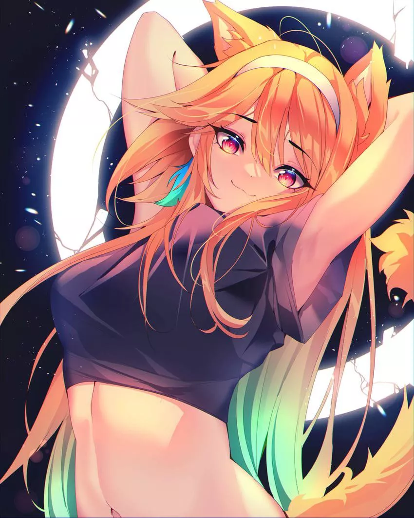 Big stretch (the0neulost) [Hololive]