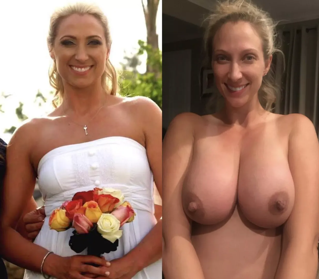 Big tit bride