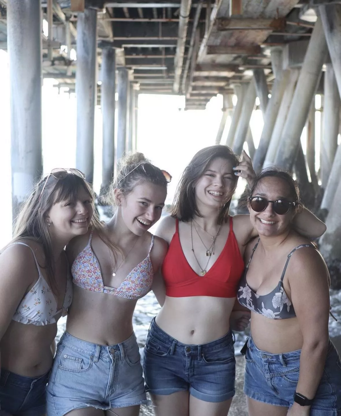 Bikini top and shorts