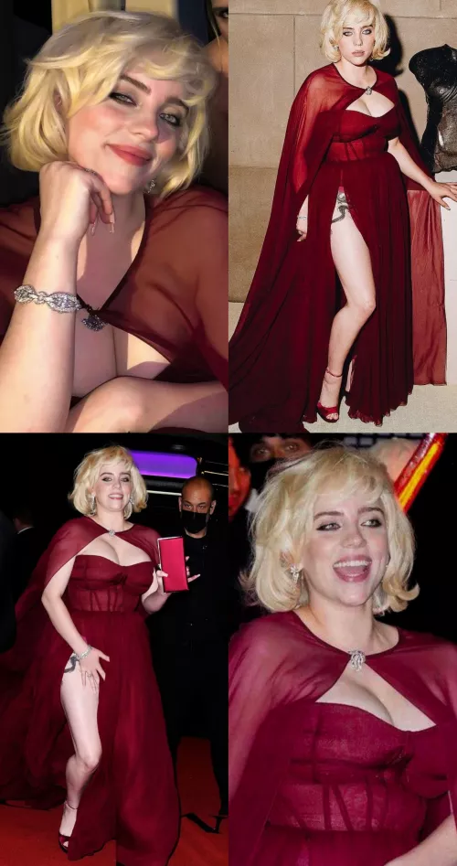 Billie Eilish Red Dress