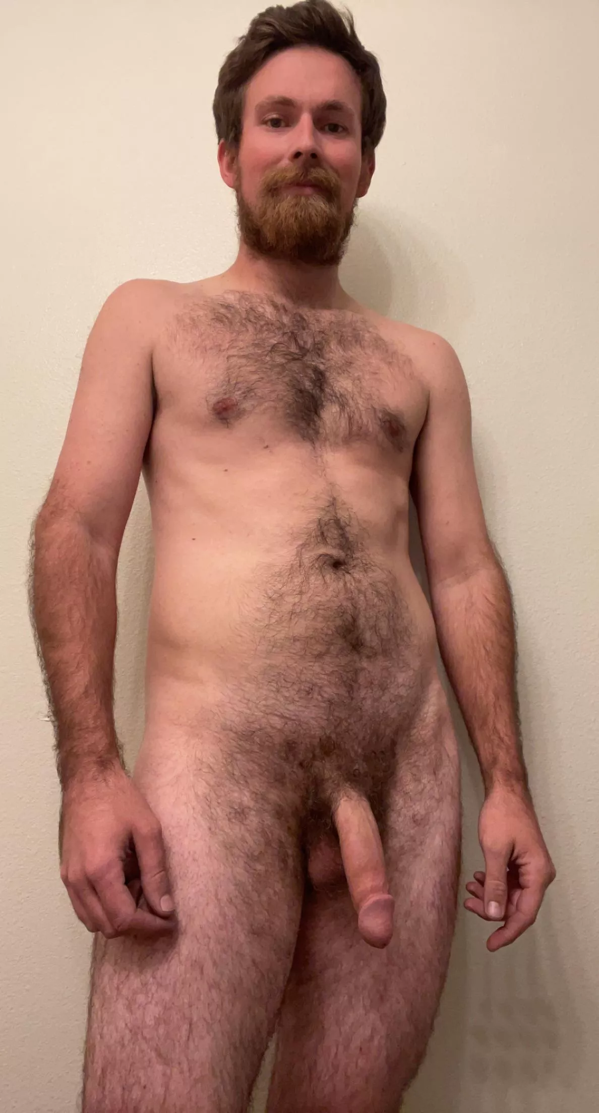 Birthday suit, made with real fur
