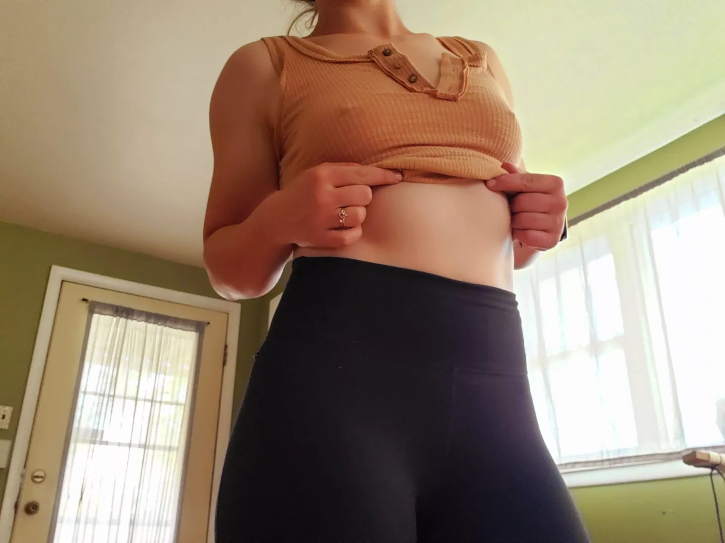 black and orange for spooky season 👻 nsfw [f]