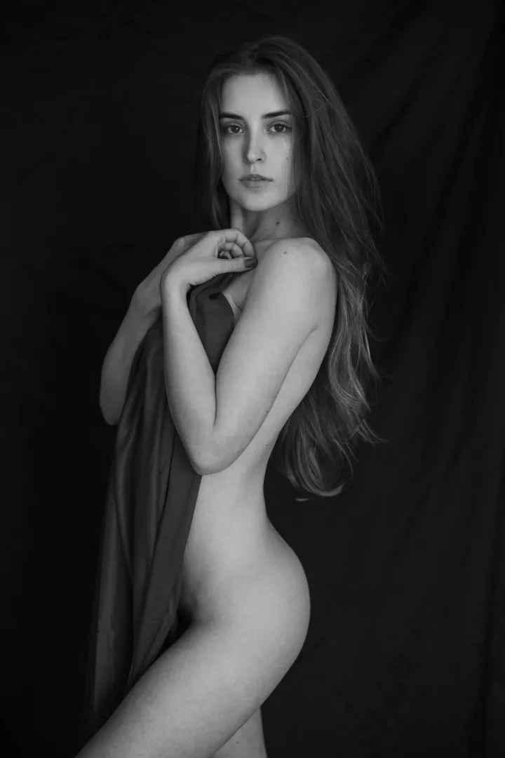 Black and white