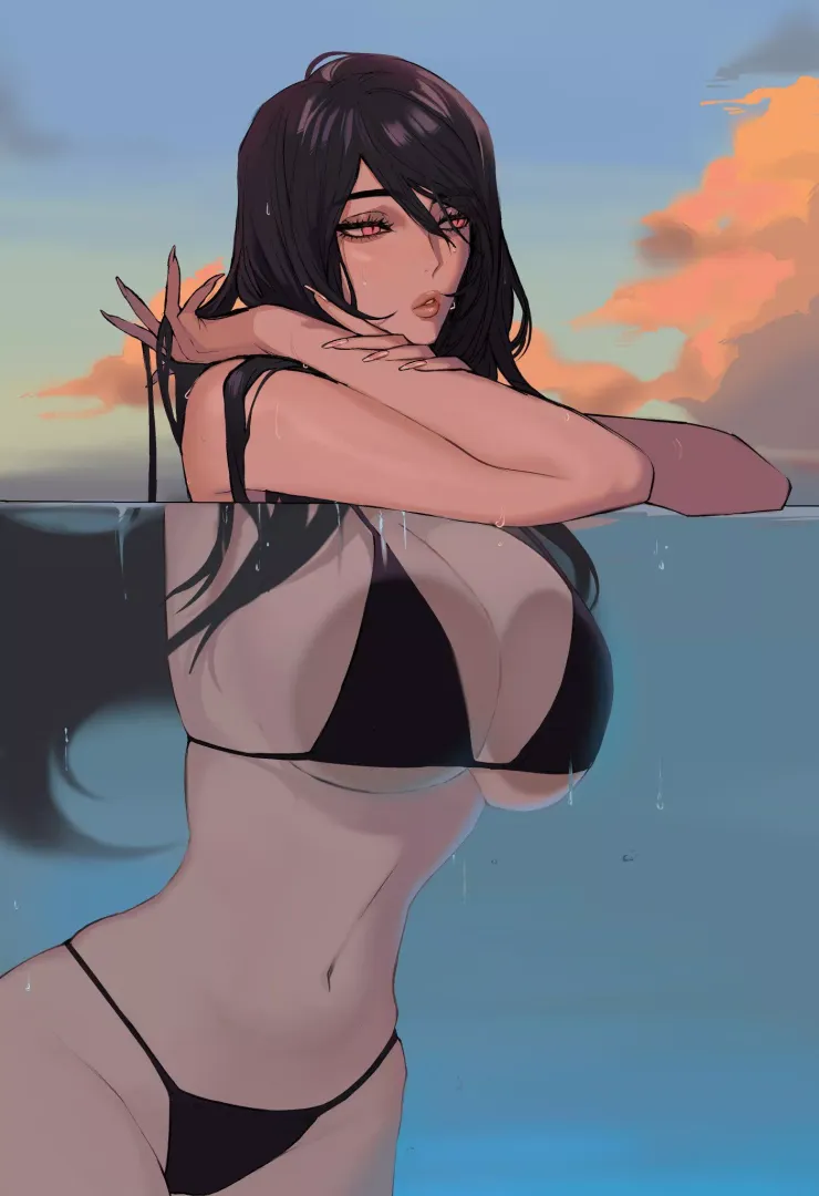 Black bikini