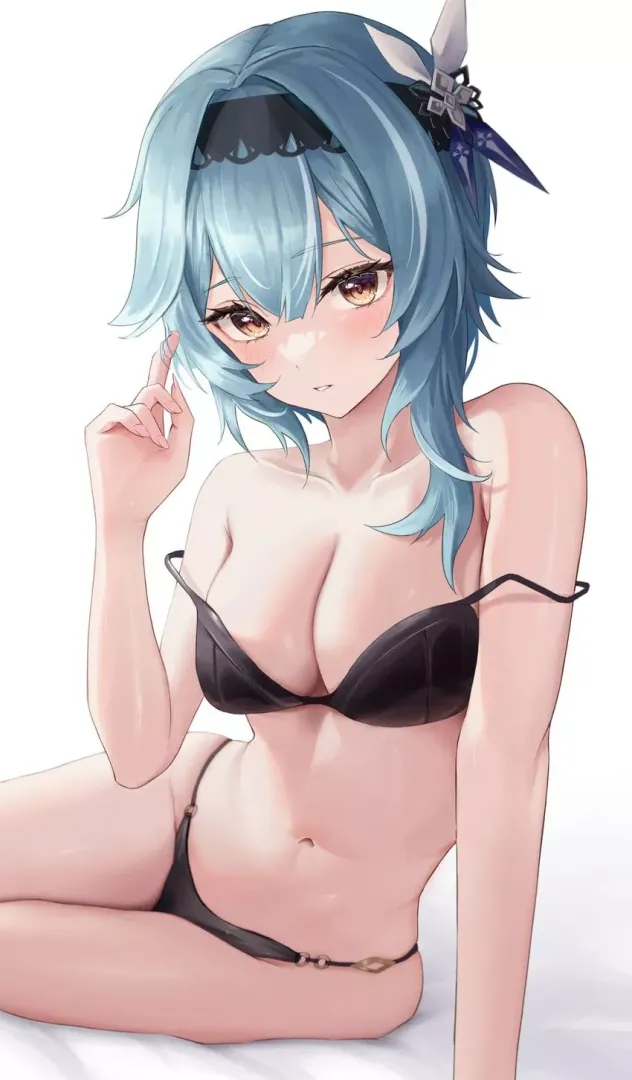 Black Bra & Panties.