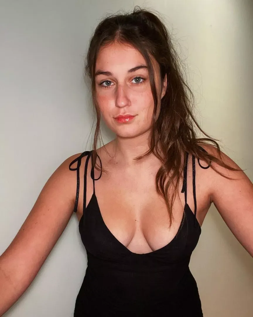 black dress