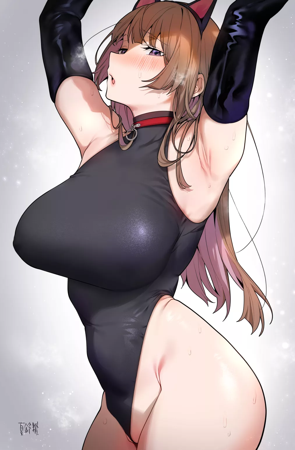 Black leotard [Artist's Original]