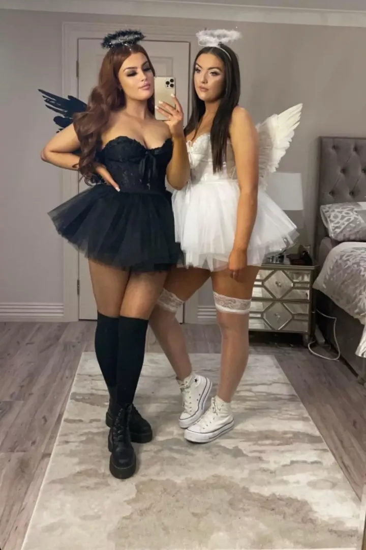 Black or White angel?