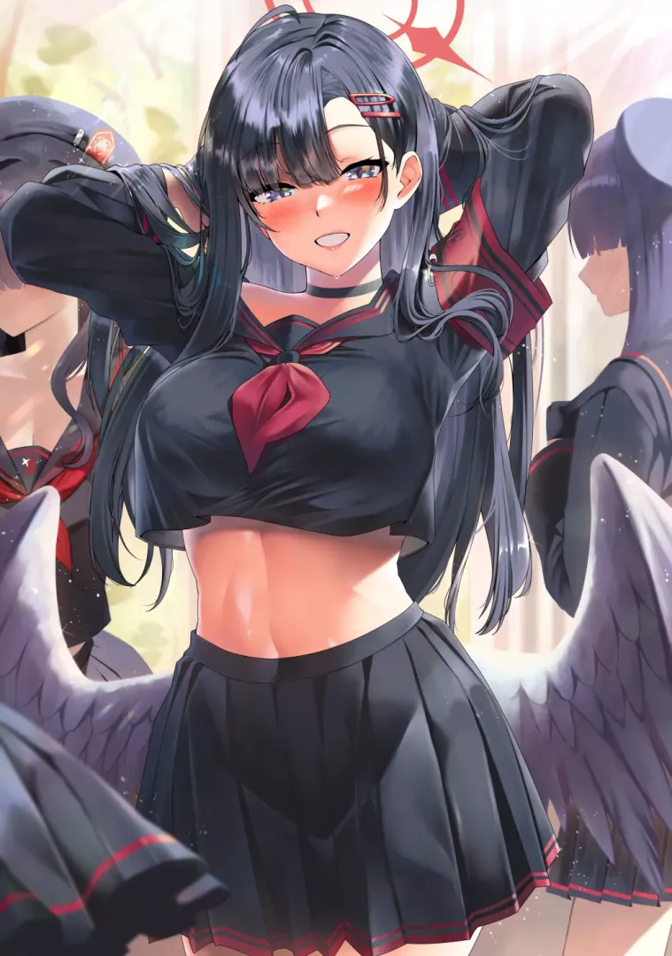 Black sailor uniform [Blue Archive]