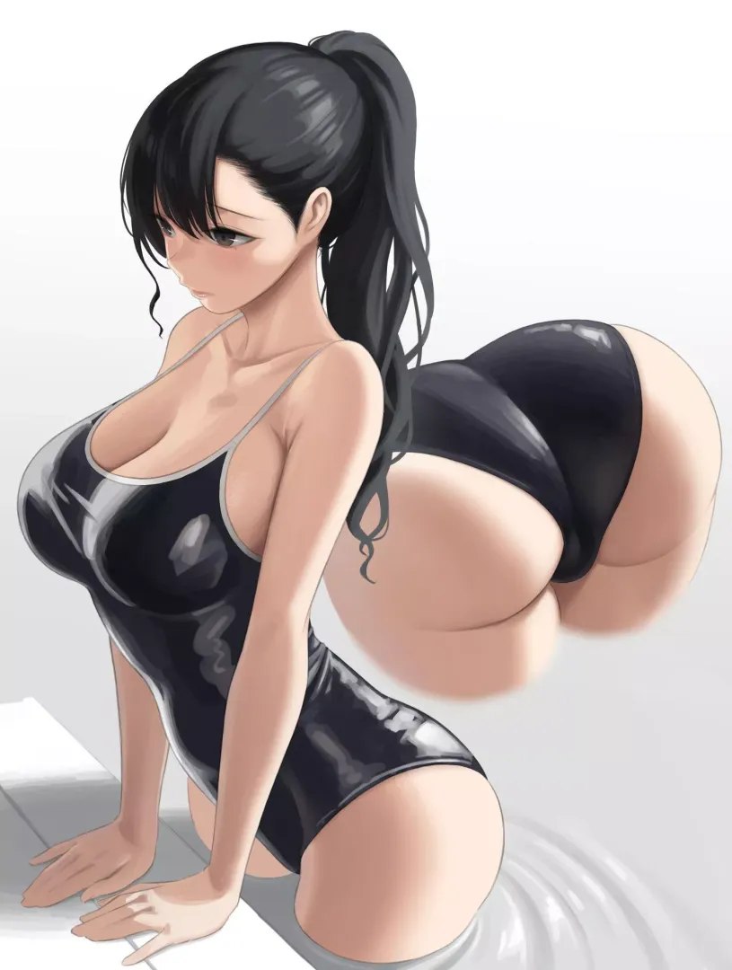 Black swimsuit