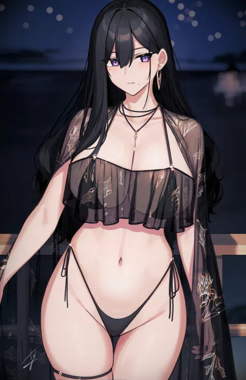Black Swimsuit [Artist's Original]
