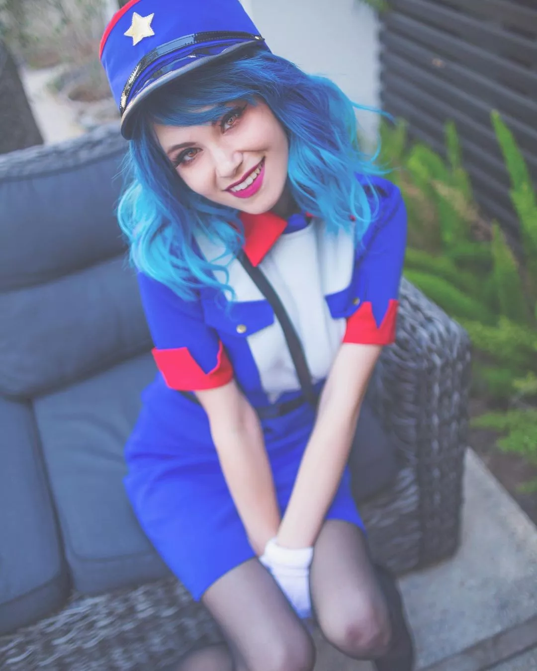 Blackberrycos as Officer Jenny from Pokemon