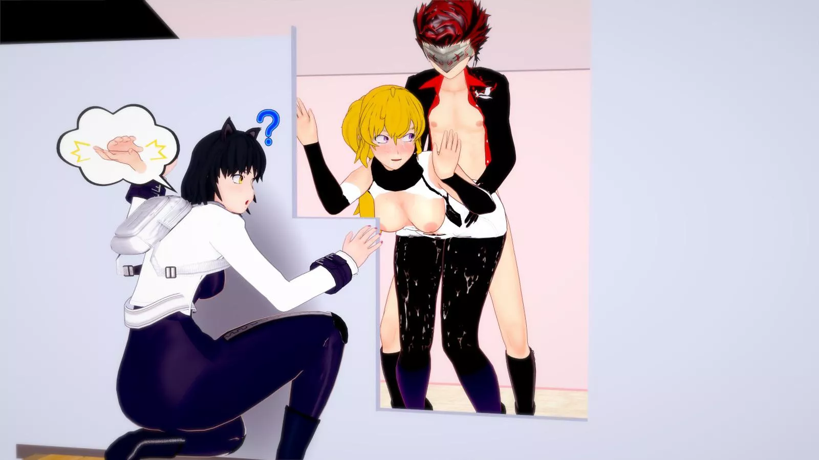 Blake never understood why Yang wanted a hotel with thin walls for their honeymoon.