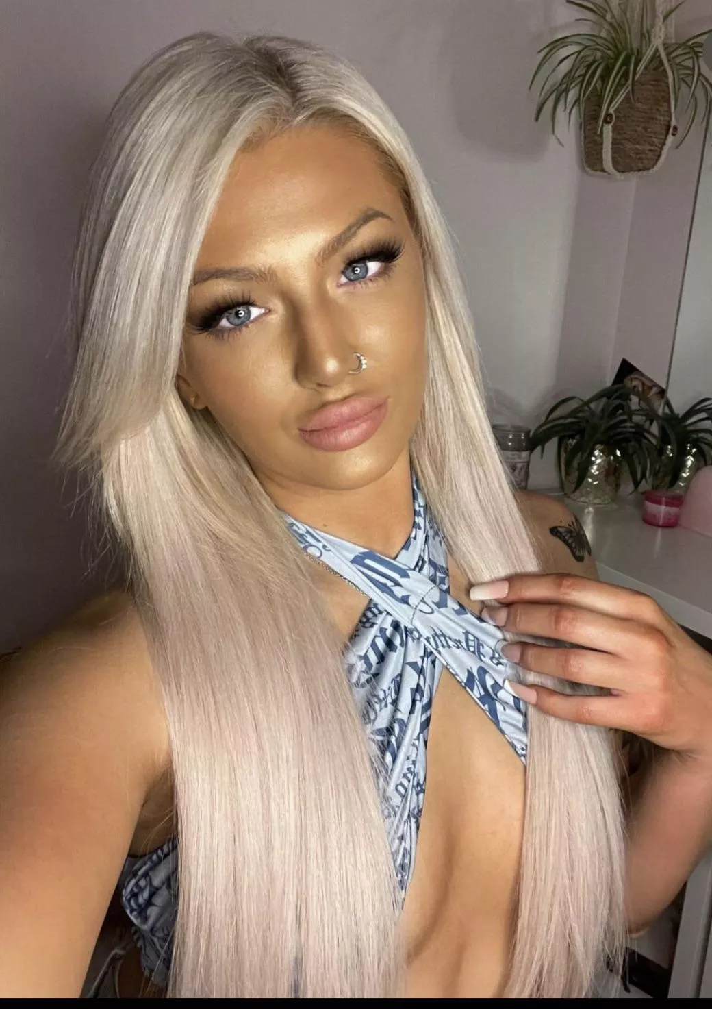 Blonde chav