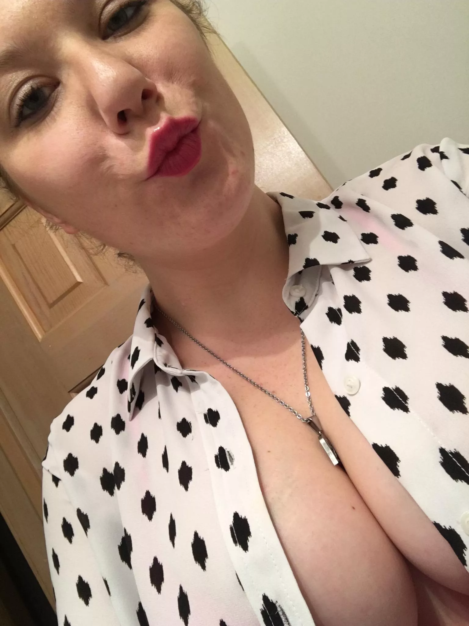 Blonde secretary