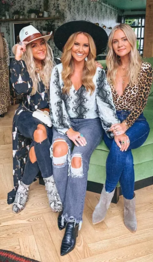 Blonde trio