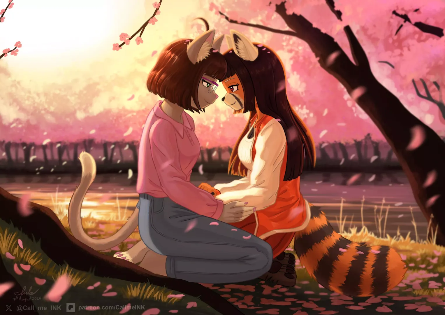 Blossoming Love 💕 (art by me)