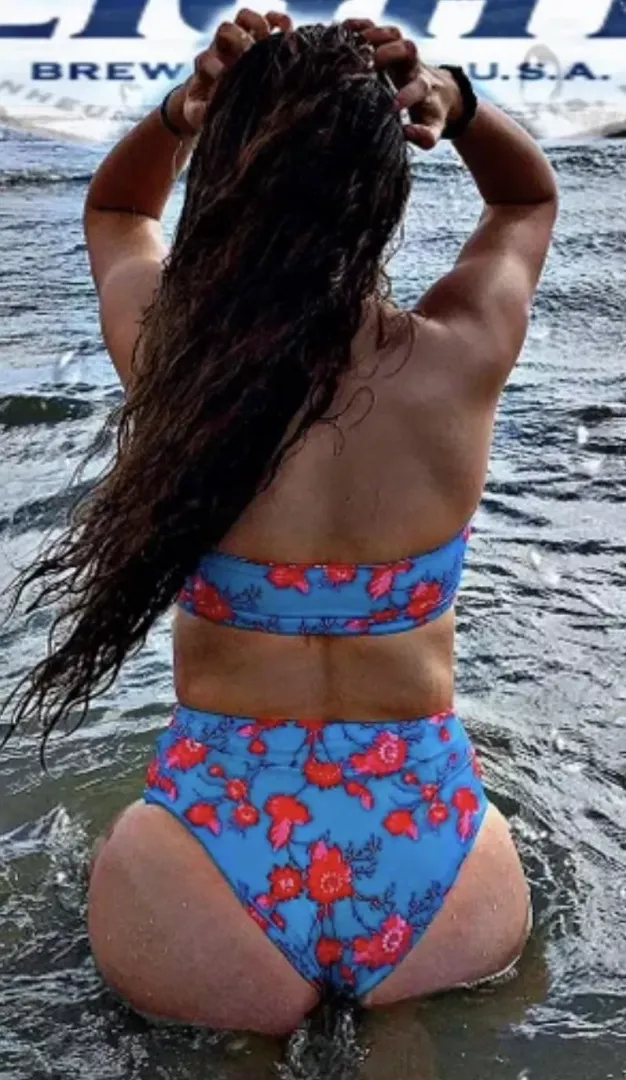 Blue and red