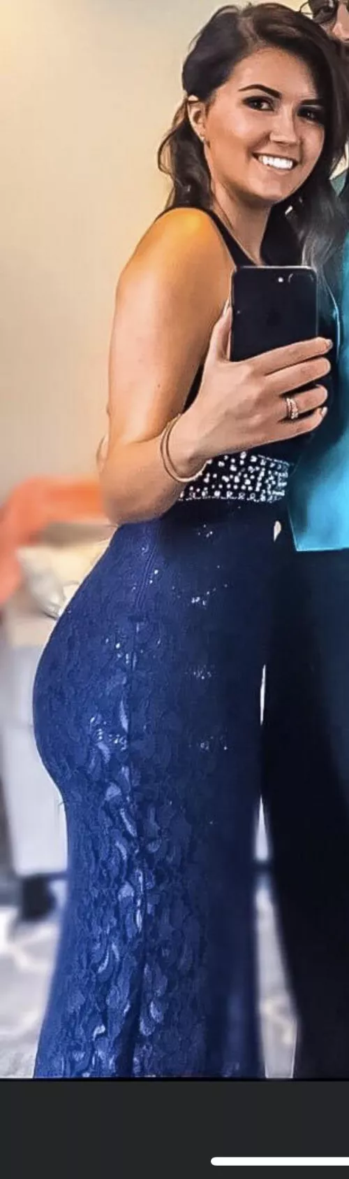 Blue bottom