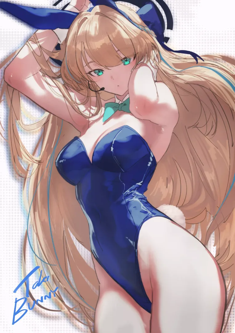 Blue bunny girl Asuma Toki [Blue Archive]