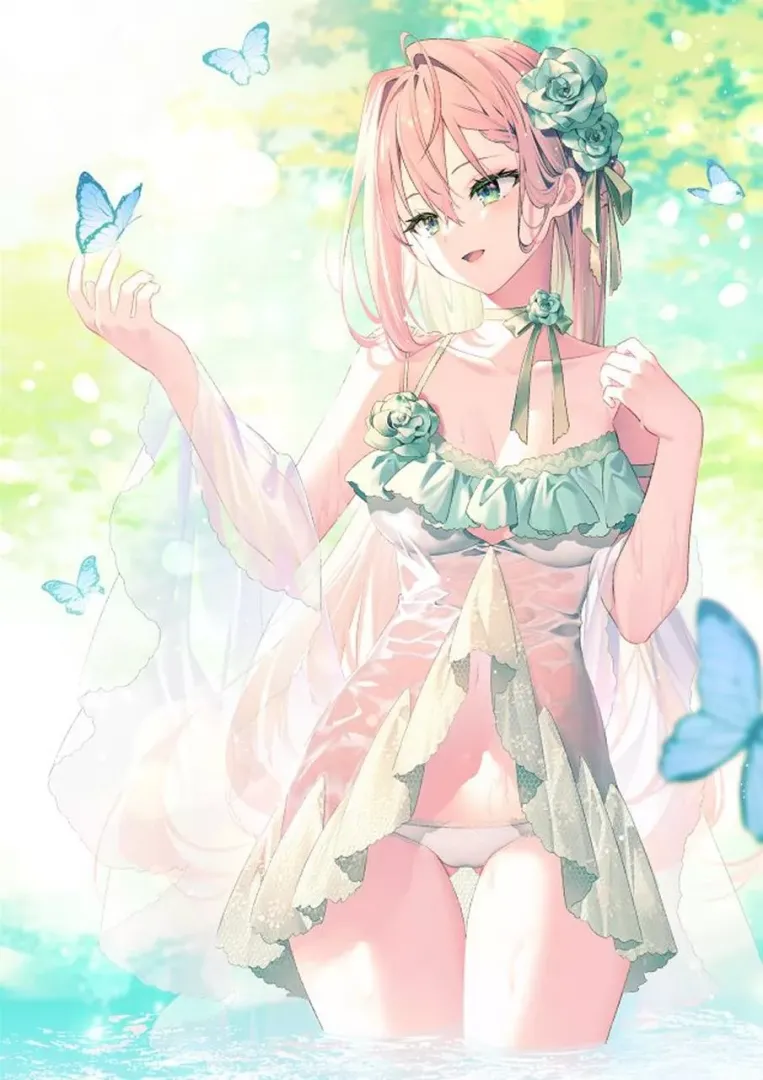 Blue Butterflies [Artist's Original]
