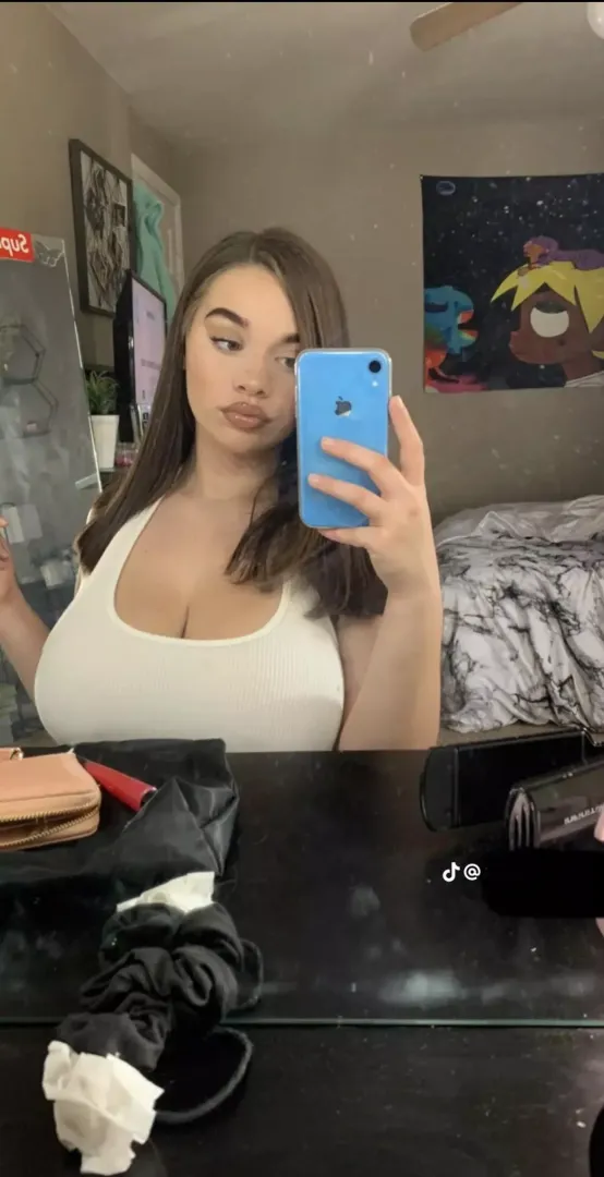 Blue iPhone