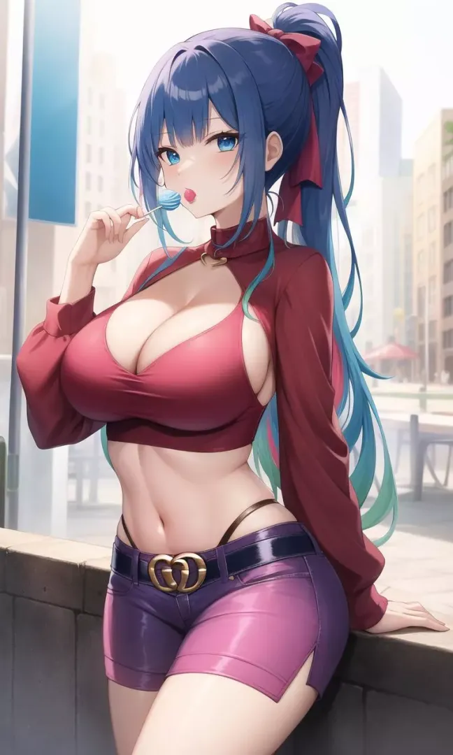 Blue Lollipop